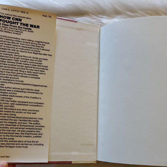 How CNN Fought the War: A View from the Inside by Perry M. Smith (1991) SIGNED - Picture 6 of 12